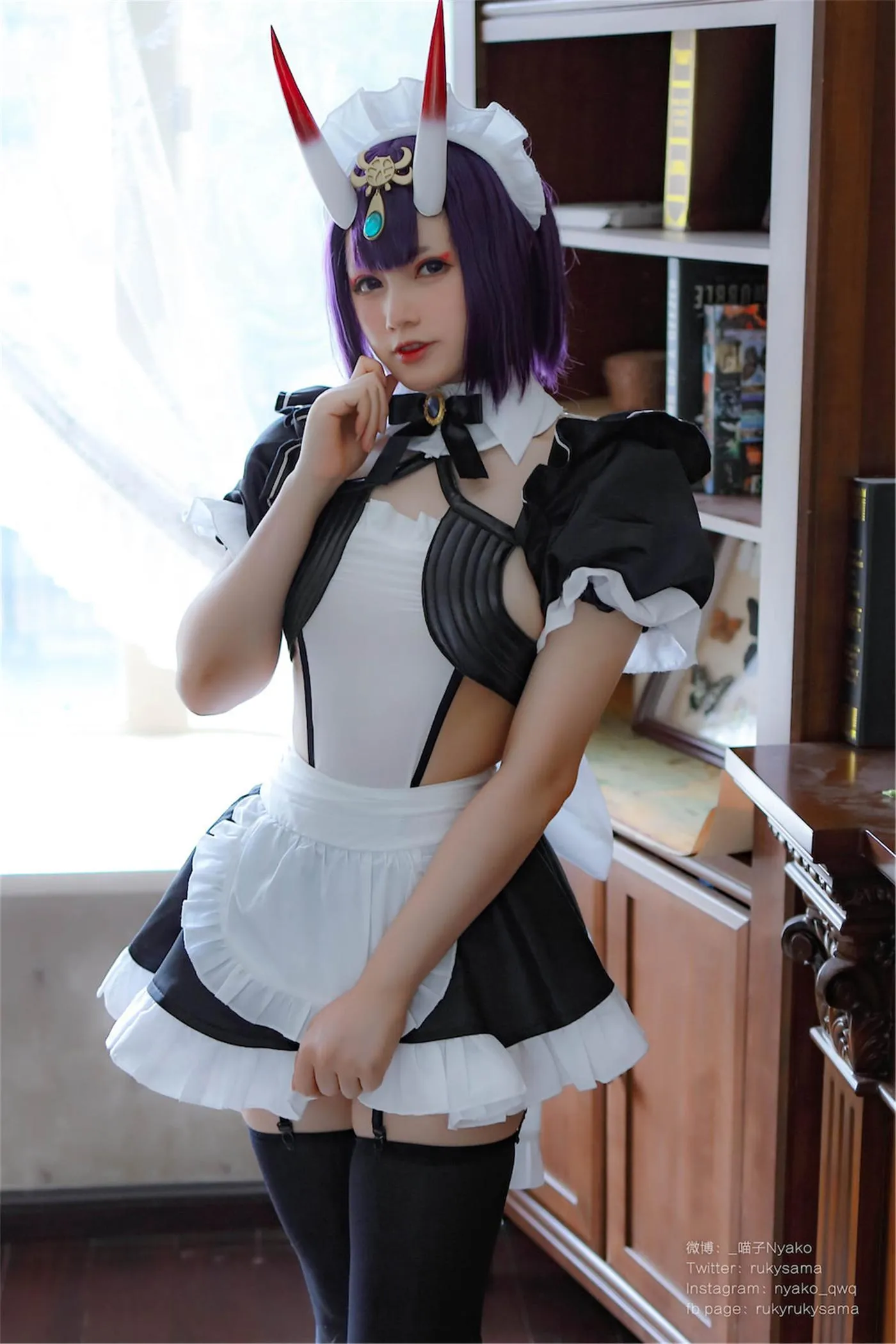 Nyako喵子 – NO.30 酒吞童子女仆 [42P]插图8